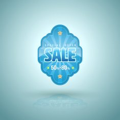 Sale tag banner N3