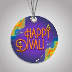 Happy Diwali label N3