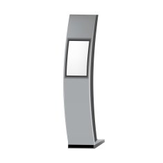 Gray POS POI Outdoor Indoor Solo 3D Advertising Display N2