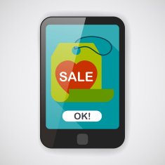 Valentine's Day SALE flat icon with long shadow eps10 N12