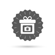 Gift box sign icon Present symbol N22