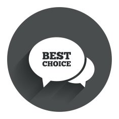 Speech bubble best choice icon Special offer N3