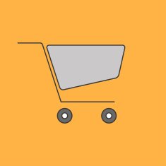 icon of shopping cart N3
