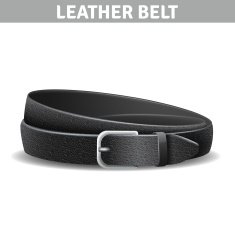 Leather Belt Illustration N2