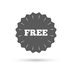 Free sign icon Special offer symbol