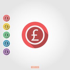 Around icons pound sign