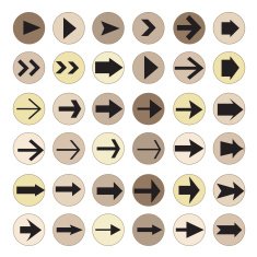 arrow icon set arrow design N2