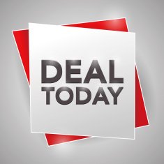DEAL DAY poster design element N2