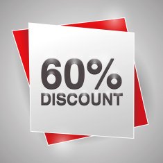 60 discount poster design element N2