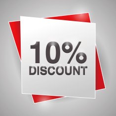 10 discount poster design element N2