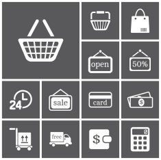 Shopping Icons N104