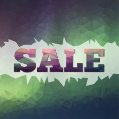 Abstract triangle polygonal background in vector Colorful ban