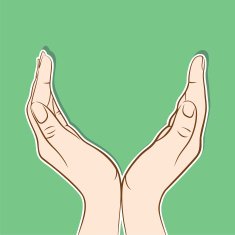 catching position hand design