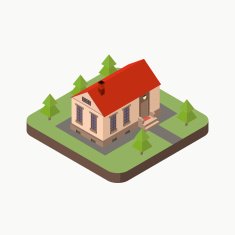 Isometric house N2
