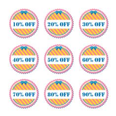 discount price tags N8