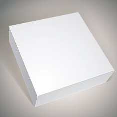Package white box design template for your package