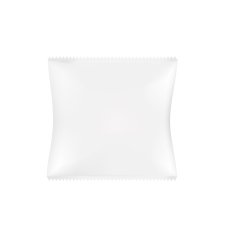 White gray snack pack bag N4