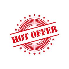 Hot offer grunge retro red isolated stamp