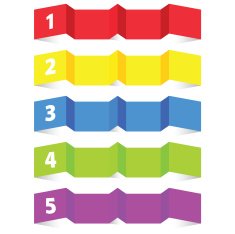 tag label set color vector
