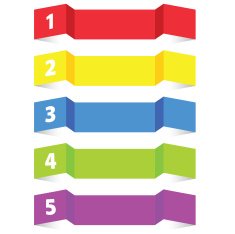 tag label color vector illustration