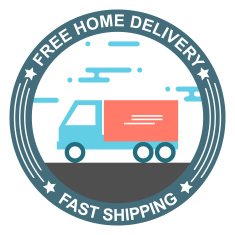 Free home delivery flat banner