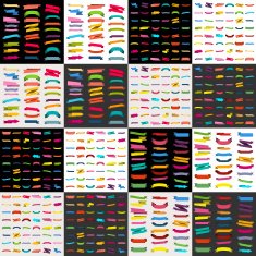paper sticker banner advertising tape assembly label
