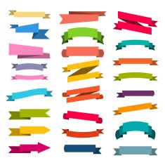 paper sticker banner advertising tape assembly label N16