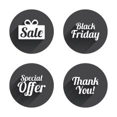 Sale icons Special offer symbols N5