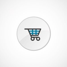 shopping cart icon 2 colored N2
