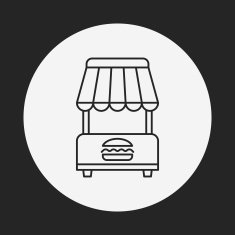 shopping cart line icon N26