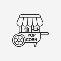 shopping cart line icon N31