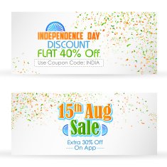 Indian banner for sale and promotion N2