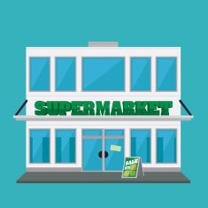 Supermarket store design N23