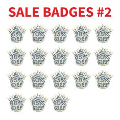 Set of Huge sale badges N2