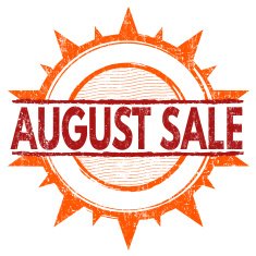 August sale stamp N6