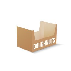 Blank Package on white background vector