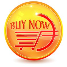 Glossy Buy Now orange web icon