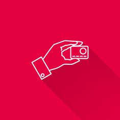Hand holding credit card N2