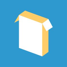 Packaging flat icon N2