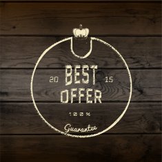 Best offer badges logos and labels for any use