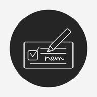 receipt line icon N2