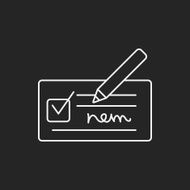 receipt line icon N3