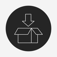 logistics freight line icon N35