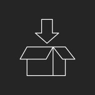 logistics freight line icon N36