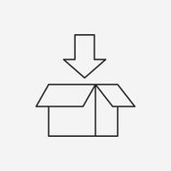 logistics freight line icon N38