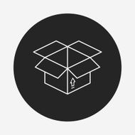 logistics freight line icon N43