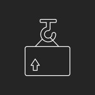 logistics freight line icon N48