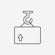 logistics freight line icon N49