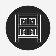 logistics freight line icon N64