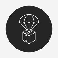 logistics freight line icon N68